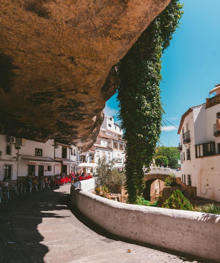 La Casa Del Rio Leilighet Setenil De Las Bodegas Eksteriør bilde