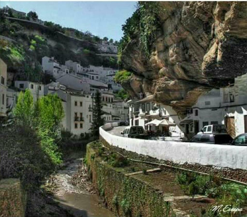 La Casa Del Rio Leilighet Setenil De Las Bodegas Eksteriør bilde